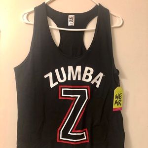 NEW Zumba racer back tank top